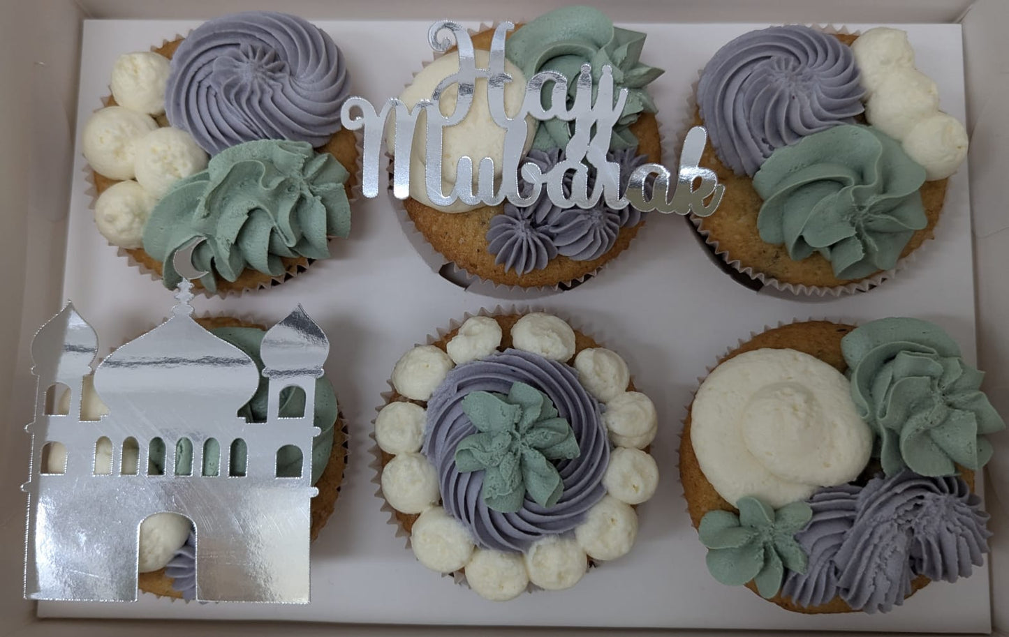 Hajj Mubarak Cupcake-Topper – Stilvolle Dekoration