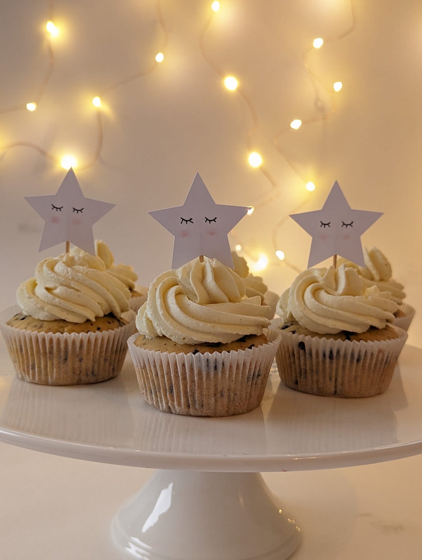 Glitzerndes 'Twinkle Little Star' Cake Topper - Set Decozee