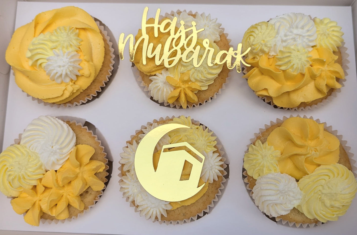 Hajj Mubarak Cupcake-Topper – Stilvolle Dekoration
