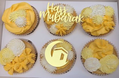 Hajj Mubarak Cupcake-Topper – Stilvolle Dekoration