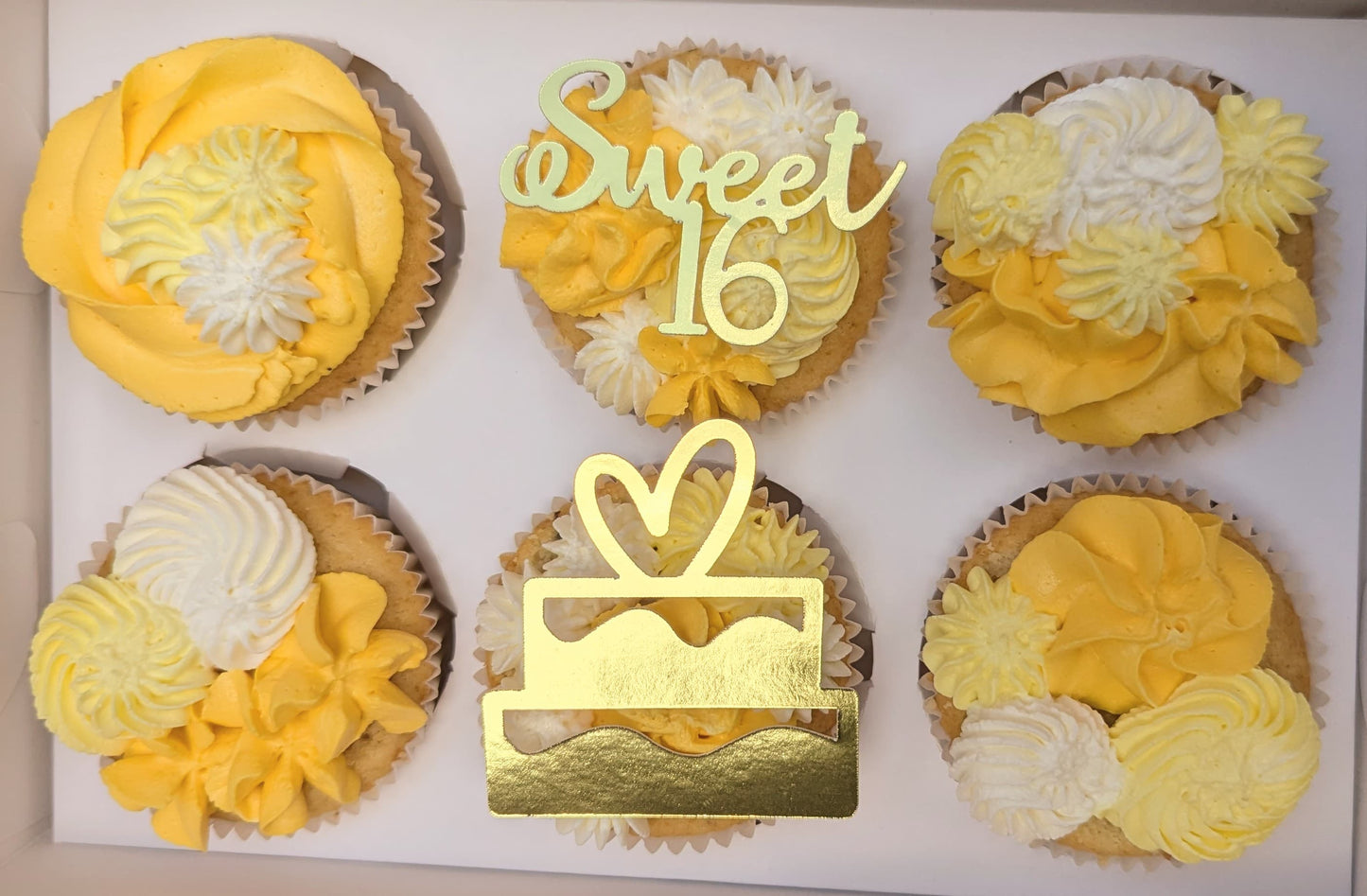 Sweet 16 Cupcake-Topper – Perfekte Deko für den 16. Geburtstag