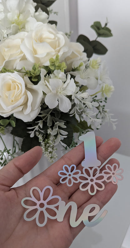 First Birthday Cupcake Topper – Perfekte Deko für den ersten Geburtstag