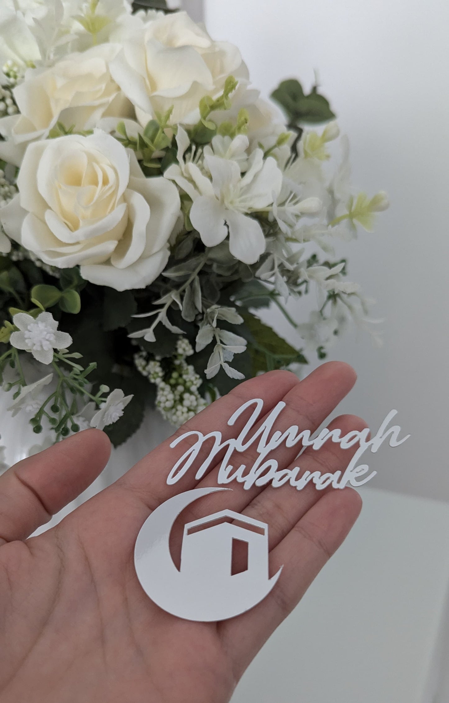 Umrah Mubarak Cupcake-Topper – Stilvolle Dekoration