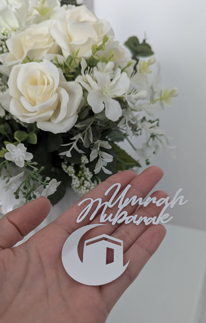 Umrah Mubarak Cupcake-Topper – Stilvolle Dekoration