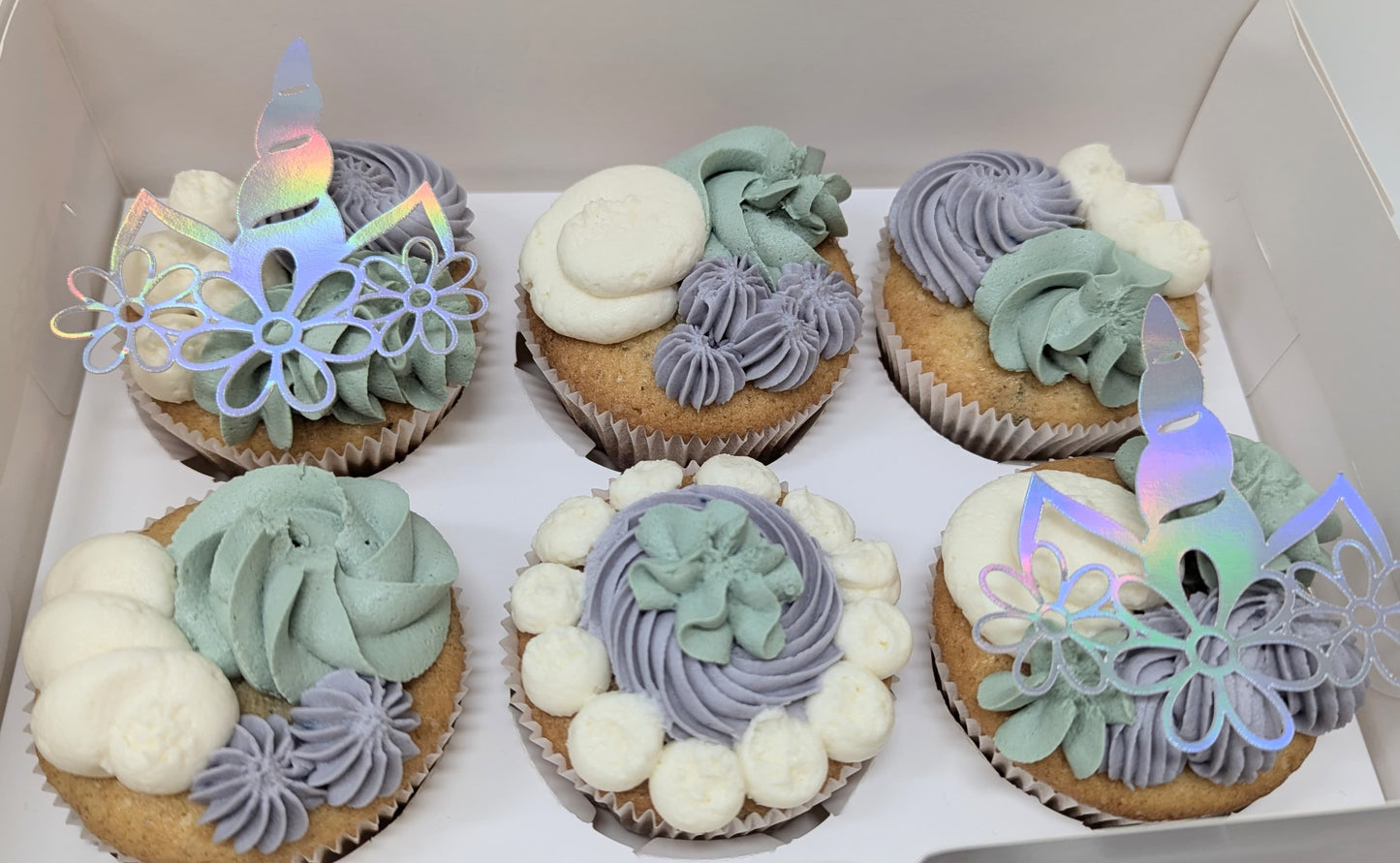 Einhorn Cupcake-Topper – Magische Deko für Geburtstage & Partys